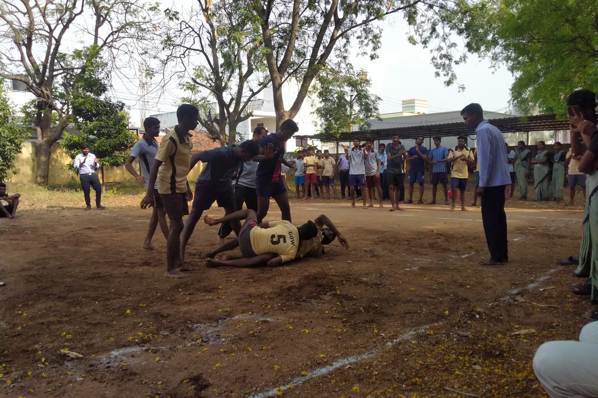 Kabaddi match